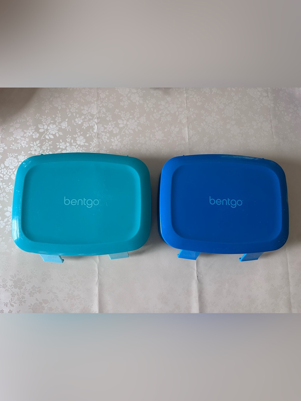 Bentgo Bento Lunch Boxes - Set of 2 (Teal & Blue)